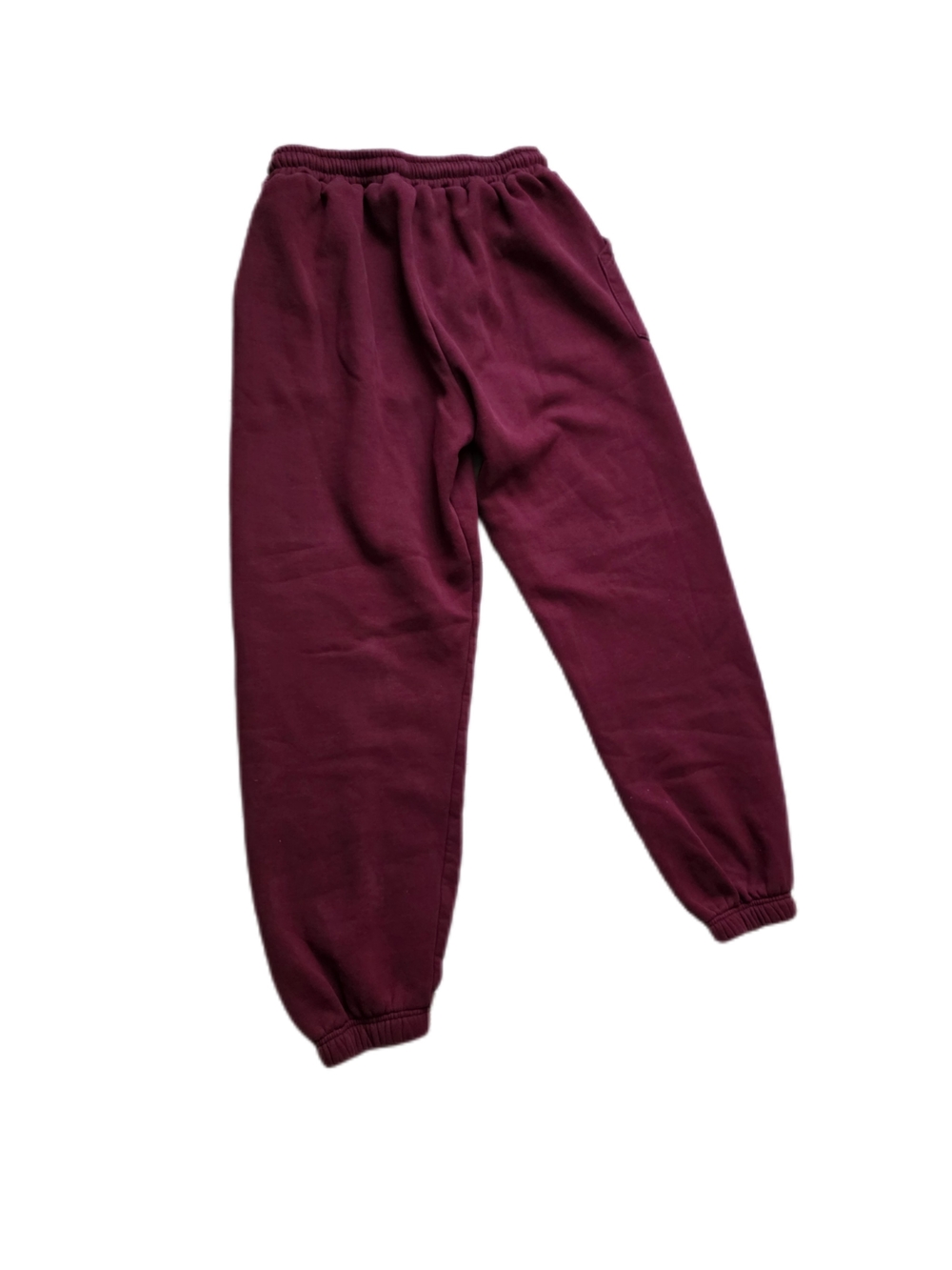 White Fox Boutique Burgundy Sweatpants Size Medium - Picture 10 of 12